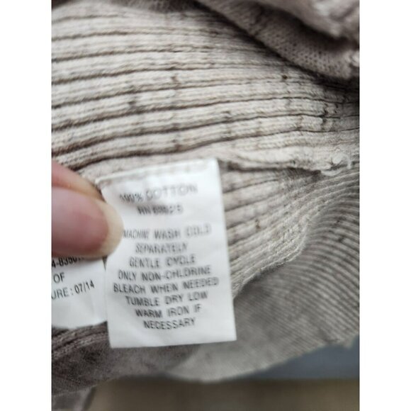 Buckle Black Mens XL Pullover Sweater With Shawl Collar - Picture 7 of 9